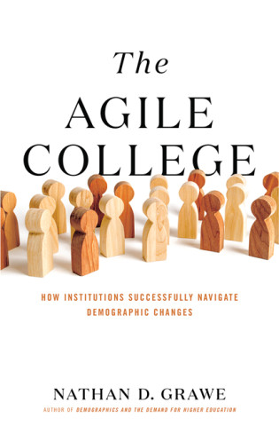 Book cover - The agile college.