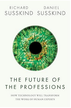 Book cover - The future of the professions.